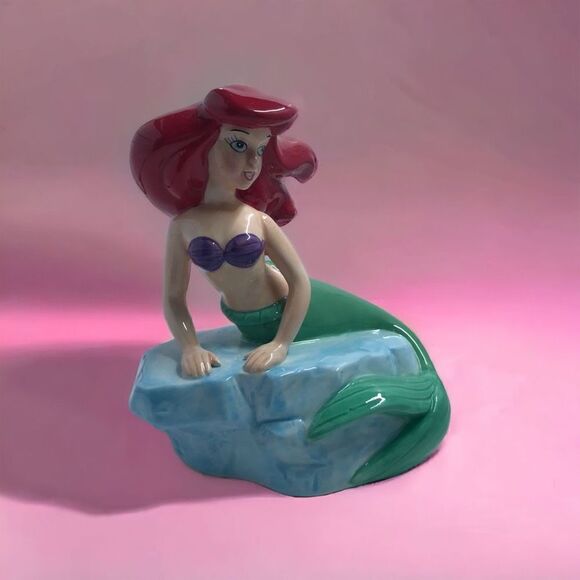 Disney Little Mermaid Ariel ceramic Figurine - Picture 1 of 7
